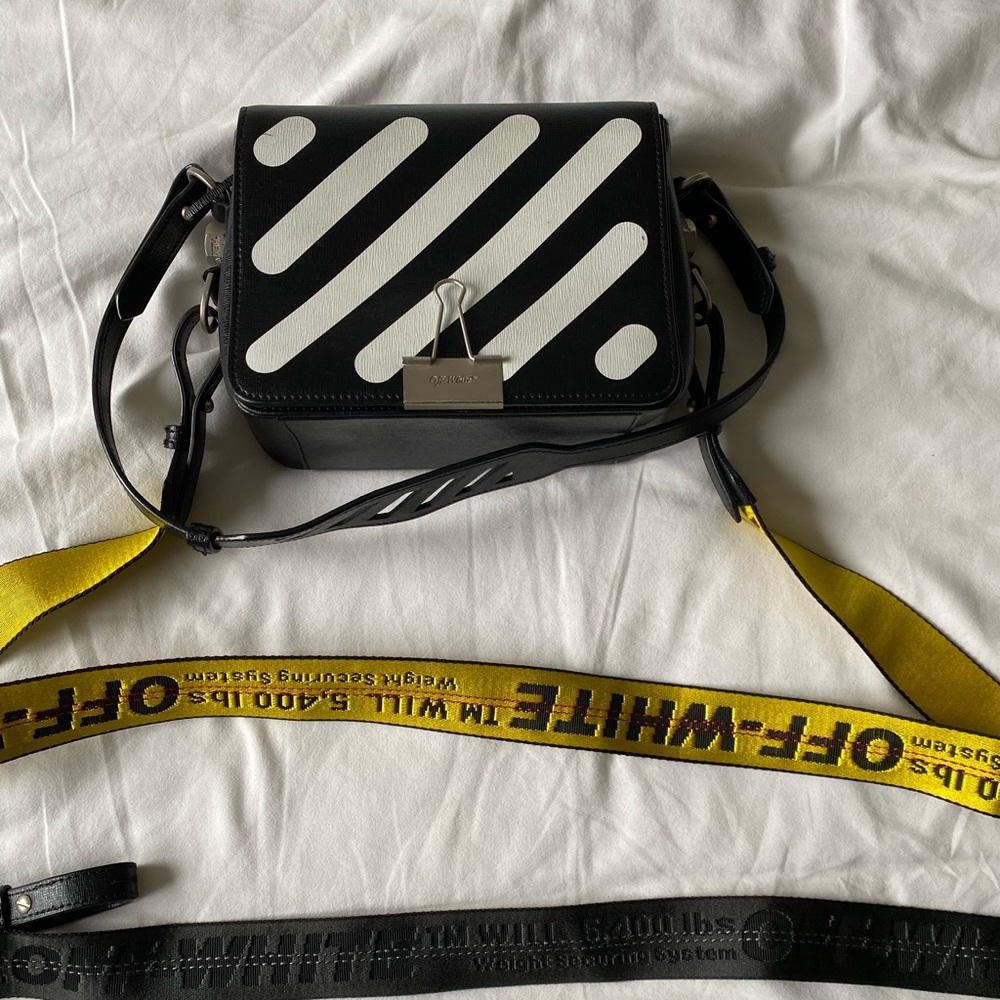 Off—White OFF WHITE satchel Handbag with 2 straps